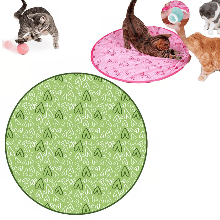 2-in-1 USB Charging Interactive Cat Hunting Toy