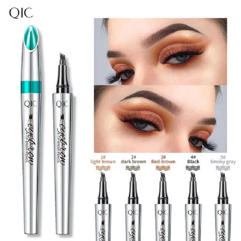 4-Claw Waterproof Eyebrow Pen