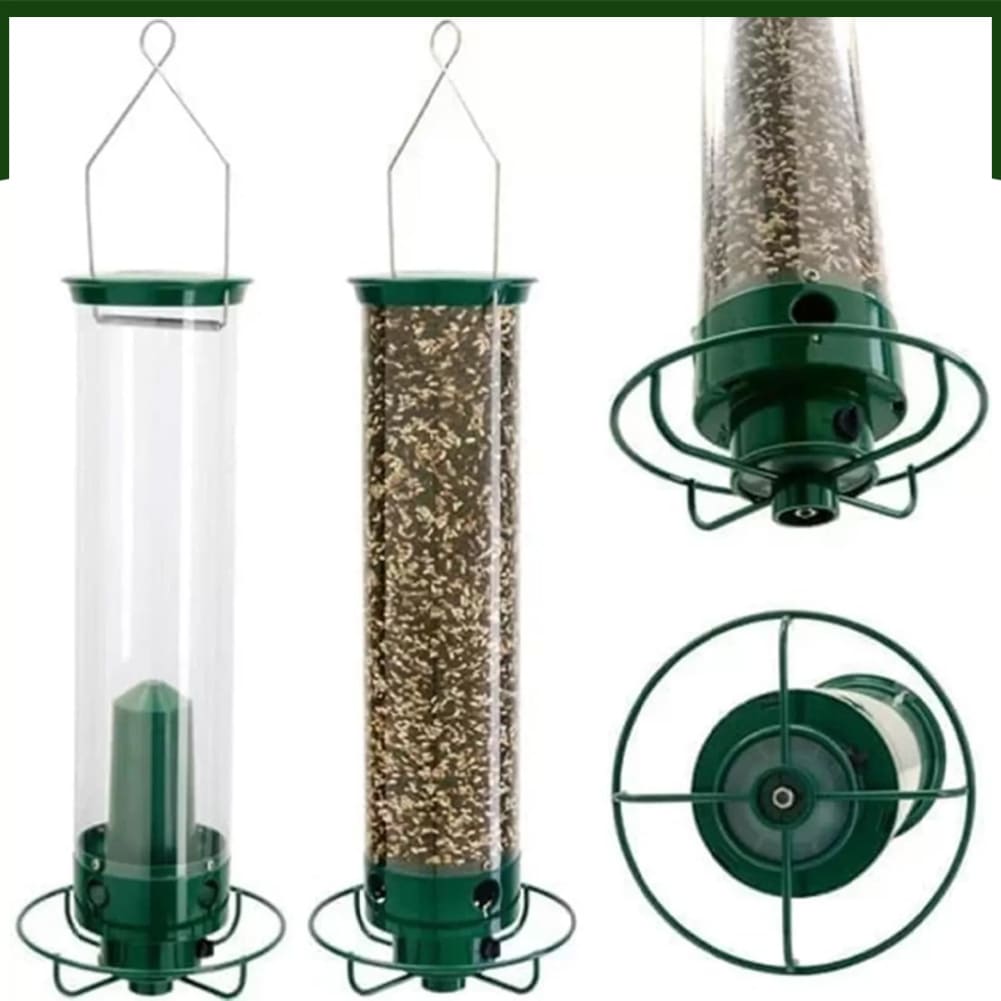 Squirrel-Proof Hanging Bird Feeder