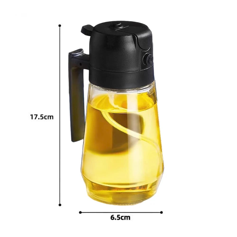 2-in-1 Oil Sprayer & Dispenser Bottle