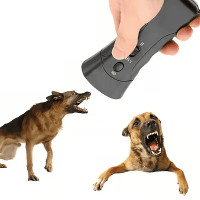 LED Ultrasonic Dog Repeller & Anti-Barking Training Device