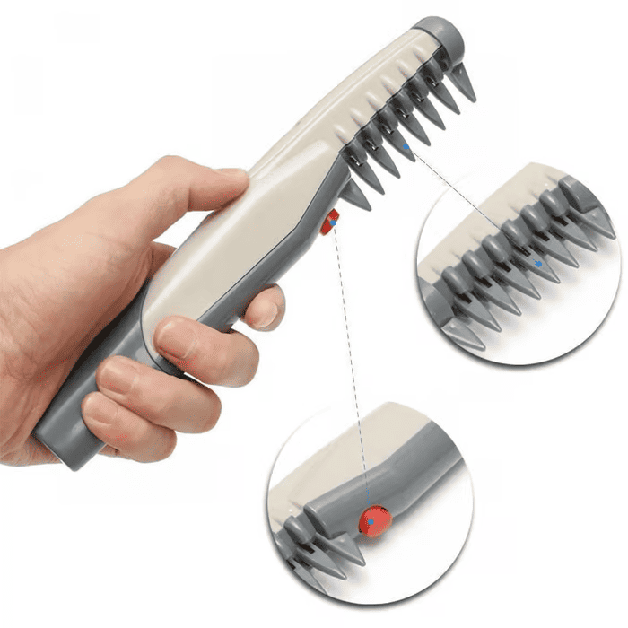 Electric Pet Grooming Comb – Detangle & Trim for Cats & Dogs