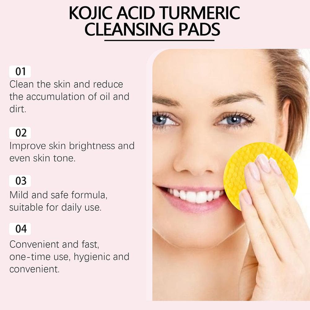 Turmeric Kojic Acid Exfoliating Pads (40 Count)