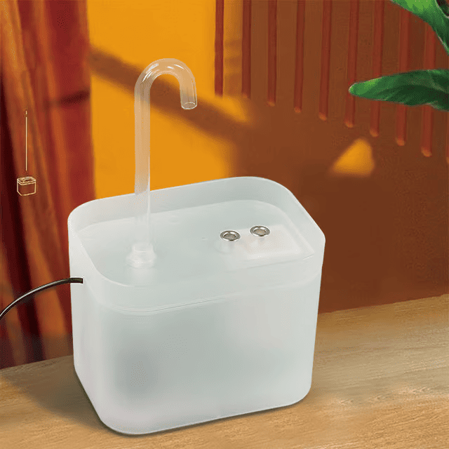 1.5L Cat Water Fountain with Auto Filter & Silent Operation