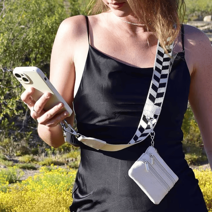 Adjustable Crossbody Phone Strap with Wallet