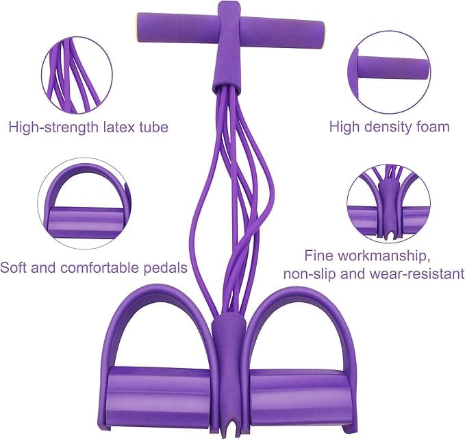 6 Tube Elastic Pedal Puller