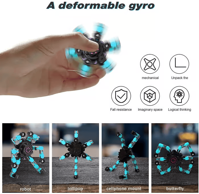 Fingertip Gyroscope Spinner