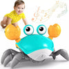 Crawling Musical Crab Toy with Lights for Toddlers