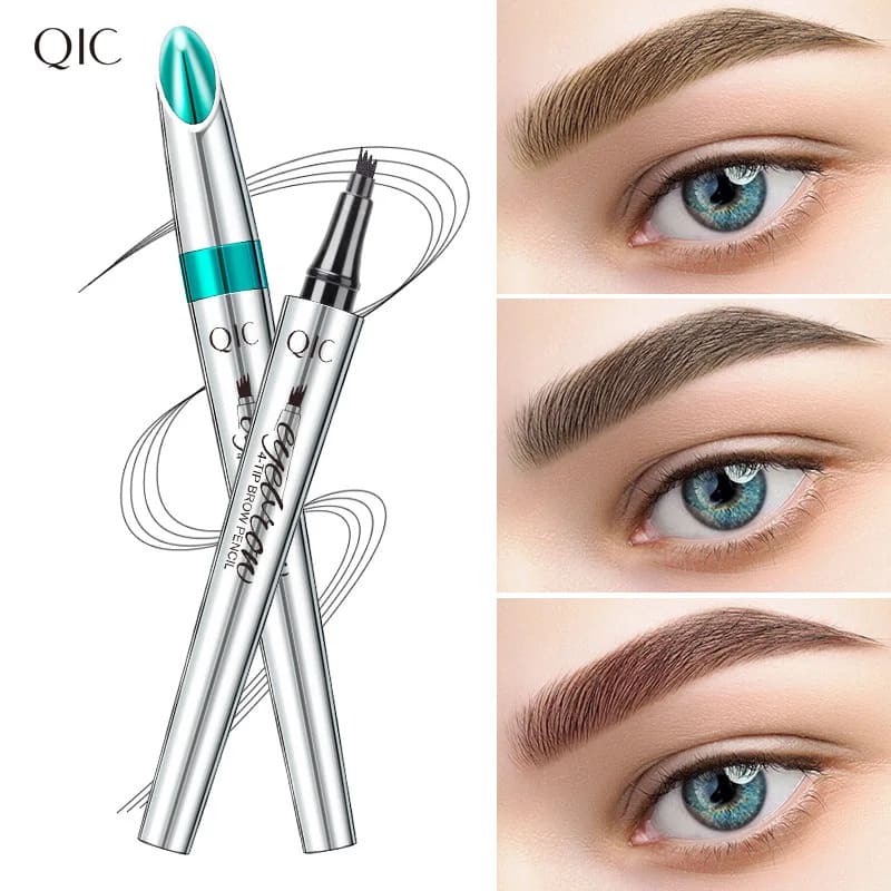 4-Claw Waterproof Eyebrow Pen