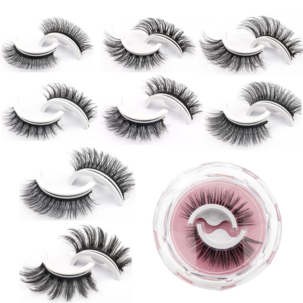 Reusable Self-Adhesive False Eyelashes