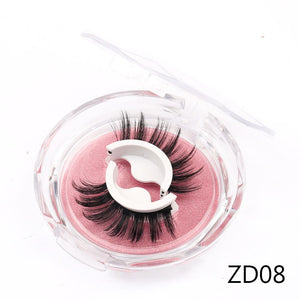 Reusable Self-Adhesive False Eyelashes