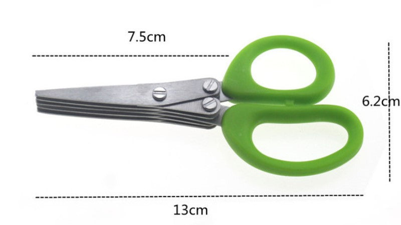 5-Layer Multi Stainless Steel Scissors