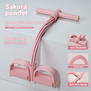 6 Tube Elastic Pedal Puller