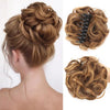 Curly Claw Clip In Bun Hairpiece