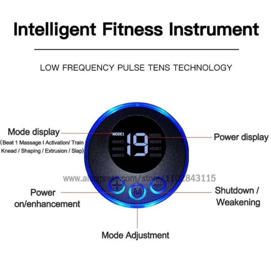 Electric EMS Foot Massager Pad