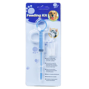 Pet Syringe Pill Dispenser & Feeder Tool for Dogs and Cats