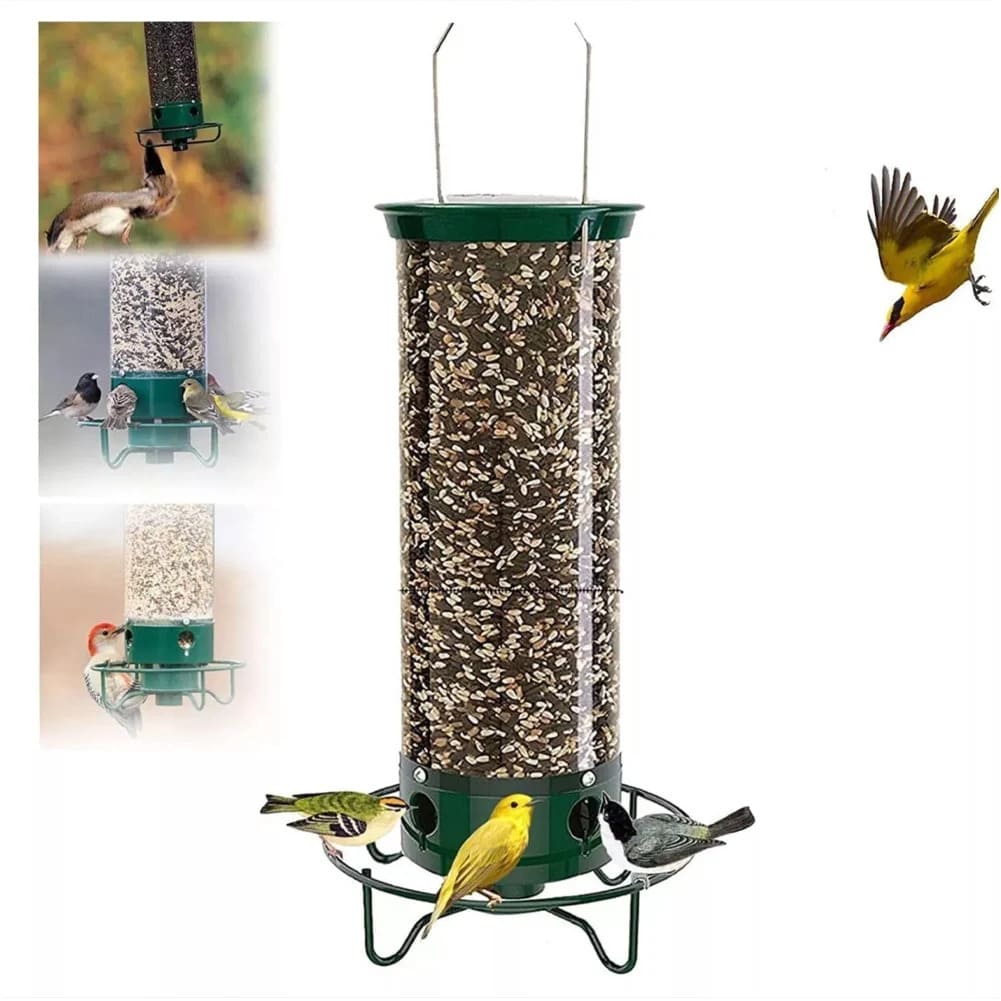 Squirrel-Proof Hanging Bird Feeder